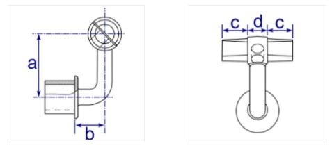 Interclamp Assist 747 - Assist Internal Swivel Bracket C42